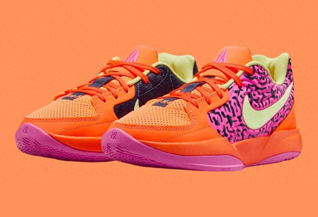 Total Orange”发布采用醒目的橙色鞋面新利体育登录莫兰特签名鞋Nike